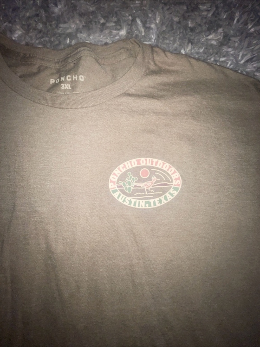 Poncho Outdoors T-Shirt - Men’s - 3XL - Brown - Picture 4 of 10